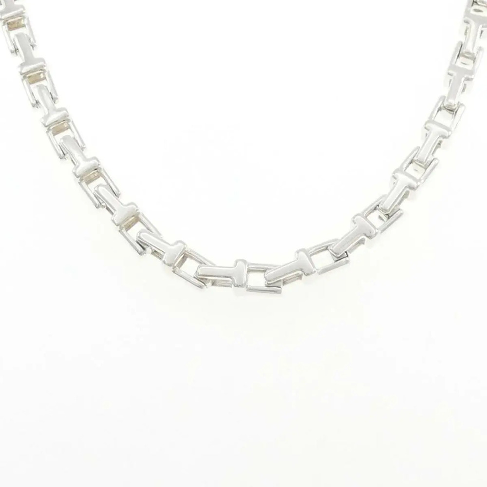 Tiffany Co Narrow Chain Necklace Sterling Silver